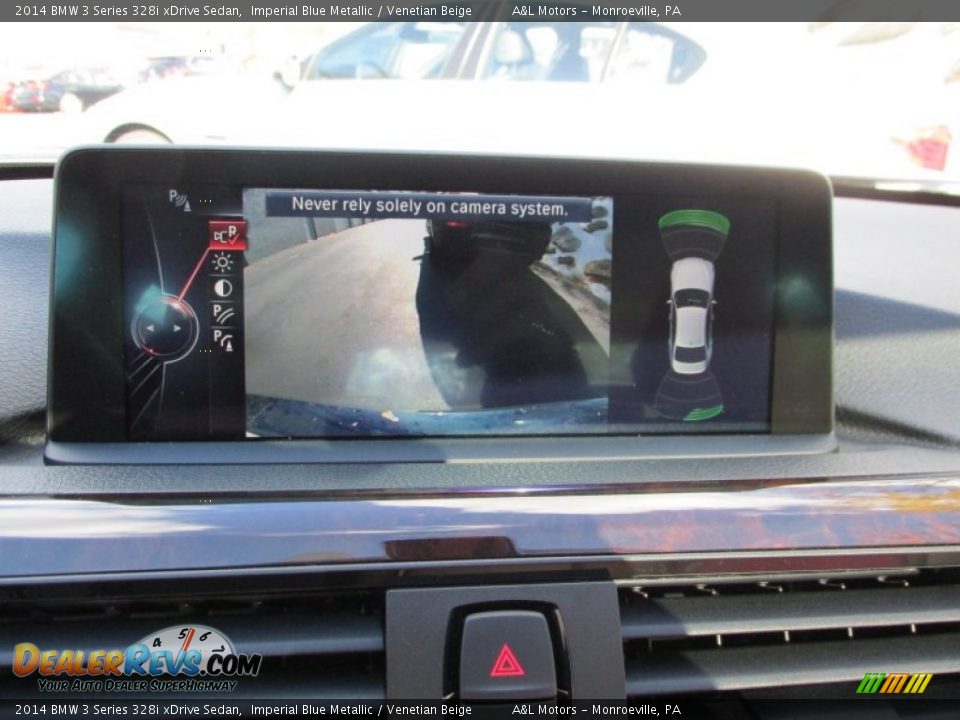 2014 BMW 3 Series 328i xDrive Sedan Imperial Blue Metallic / Venetian Beige Photo #17