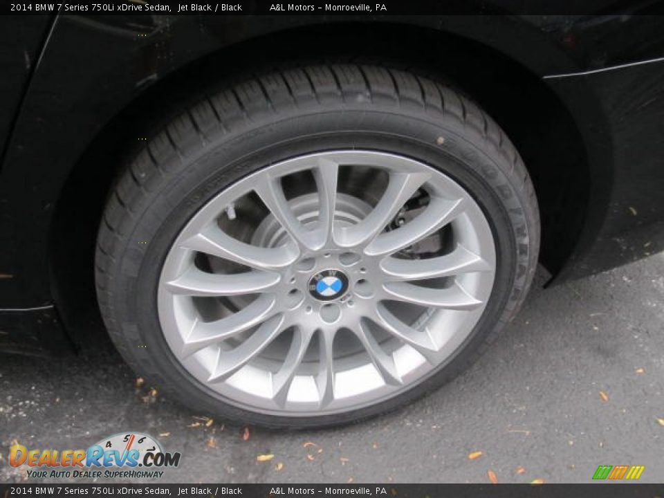 2014 BMW 7 Series 750Li xDrive Sedan Jet Black / Black Photo #3