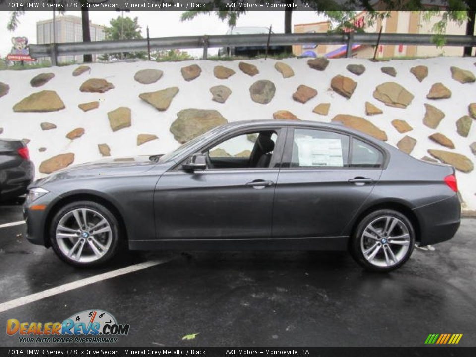Mineral Grey Metallic 2014 BMW 3 Series 328i xDrive Sedan Photo #2