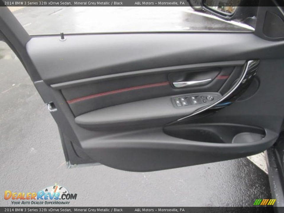 2014 BMW 3 Series 328i xDrive Sedan Mineral Grey Metallic / Black Photo #10