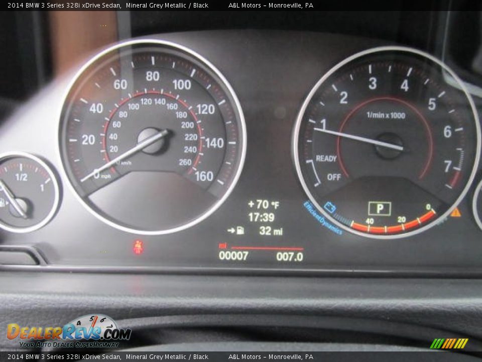 2014 BMW 3 Series 328i xDrive Sedan Mineral Grey Metallic / Black Photo #20
