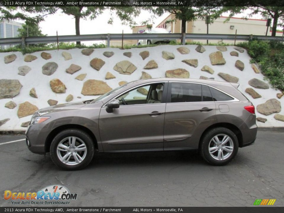 2013 Acura RDX Technology AWD Amber Brownstone / Parchment Photo #2