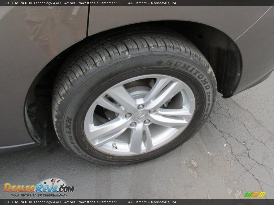 2013 Acura RDX Technology AWD Amber Brownstone / Parchment Photo #3