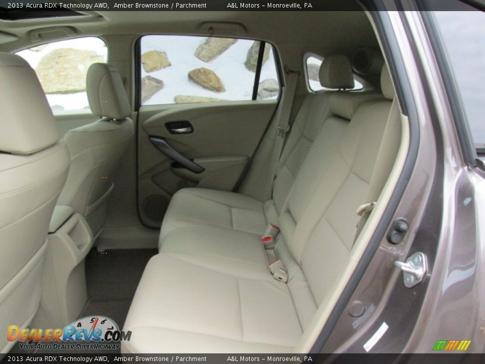 2013 Acura RDX Technology AWD Amber Brownstone / Parchment Photo #14