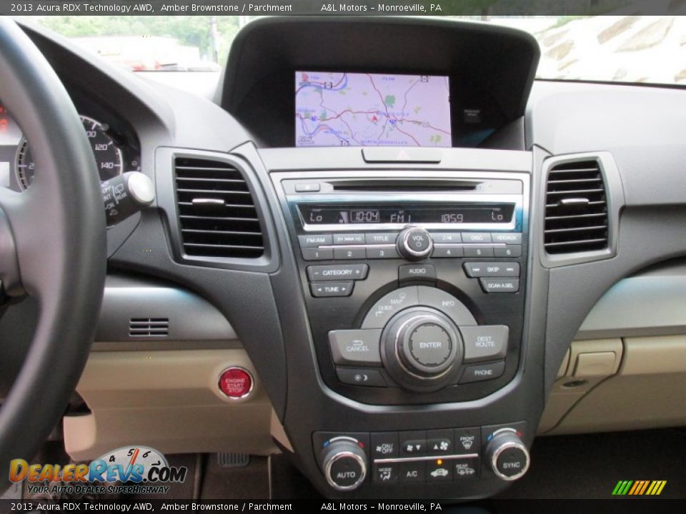 2013 Acura RDX Technology AWD Amber Brownstone / Parchment Photo #17