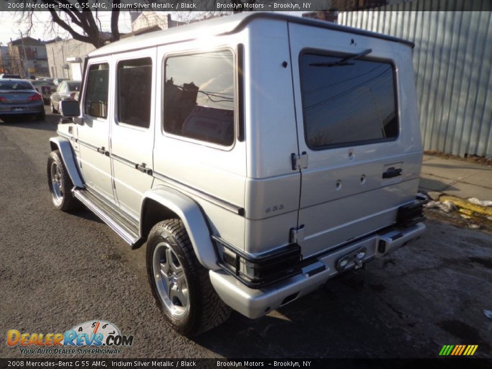 2008 Mercedes-Benz G 55 AMG Iridium Silver Metallic / Black Photo #5