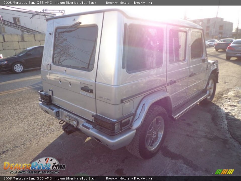 2008 Mercedes-Benz G 55 AMG Iridium Silver Metallic / Black Photo #6