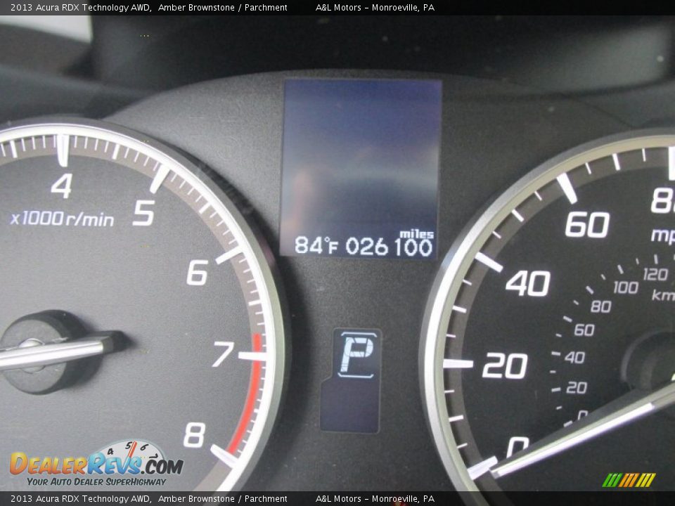 2013 Acura RDX Technology AWD Amber Brownstone / Parchment Photo #20