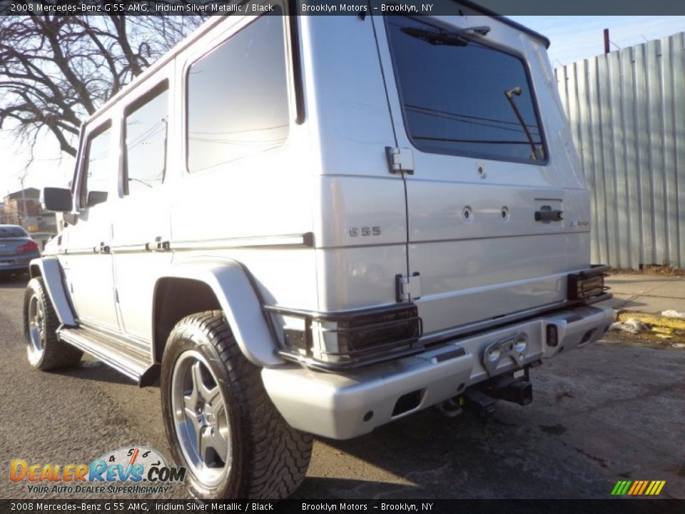 2008 Mercedes-Benz G 55 AMG Iridium Silver Metallic / Black Photo #7