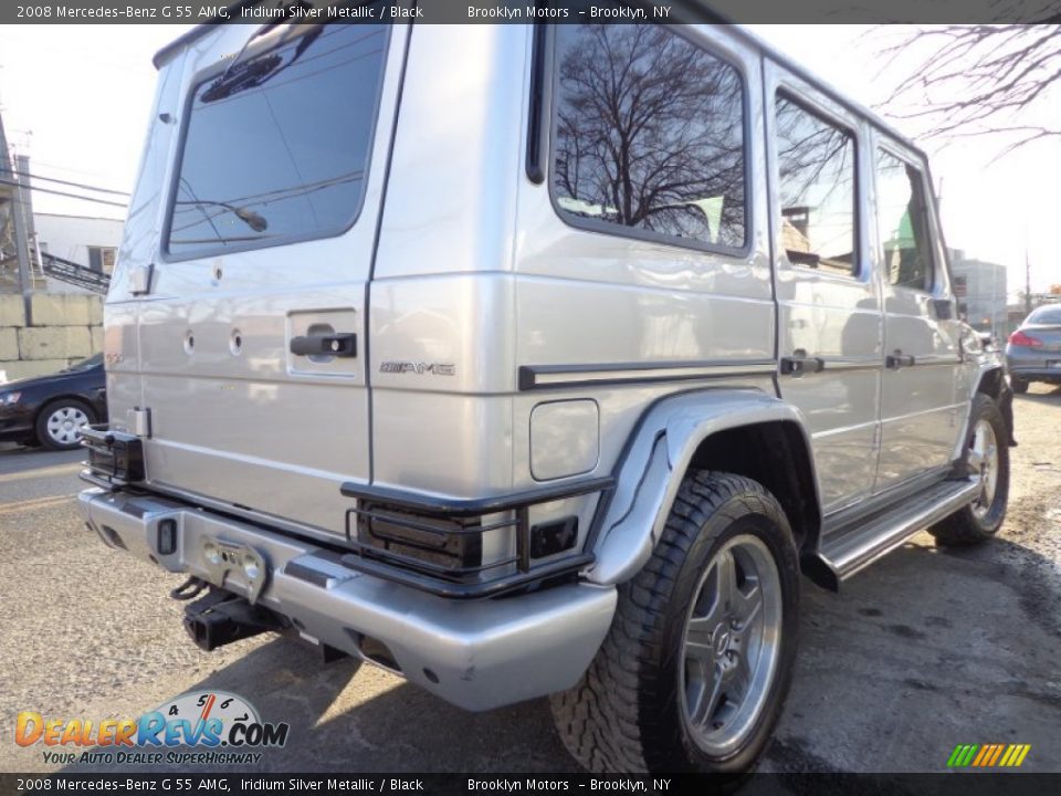 2008 Mercedes-Benz G 55 AMG Iridium Silver Metallic / Black Photo #8