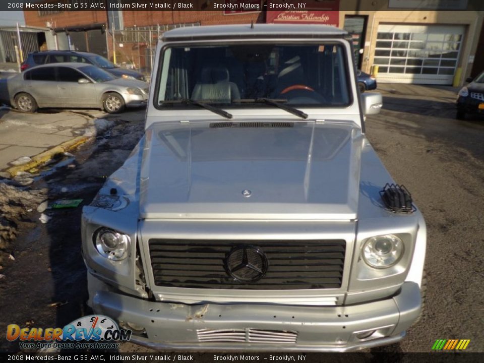 2008 Mercedes-Benz G 55 AMG Iridium Silver Metallic / Black Photo #9
