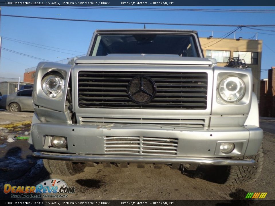 2008 Mercedes-Benz G 55 AMG Iridium Silver Metallic / Black Photo #10