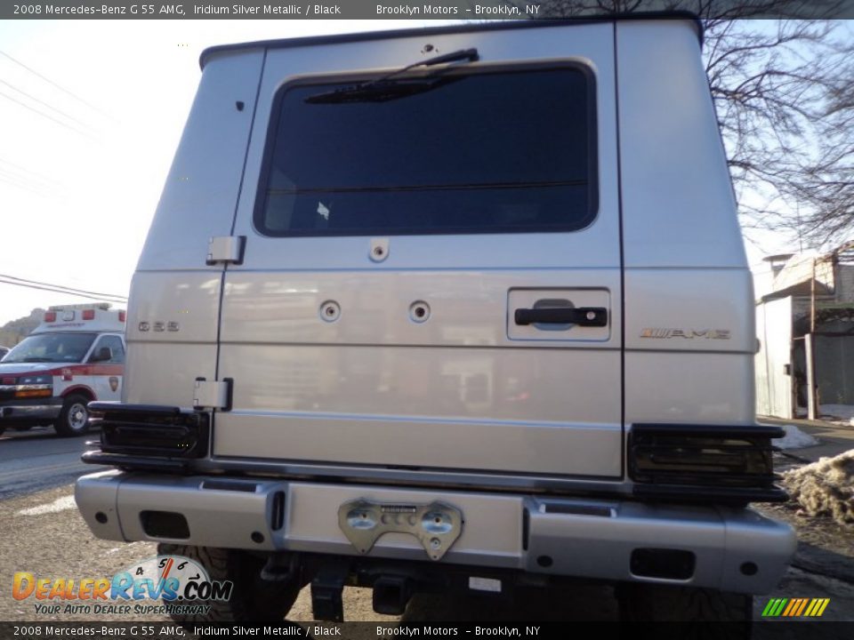 2008 Mercedes-Benz G 55 AMG Iridium Silver Metallic / Black Photo #11