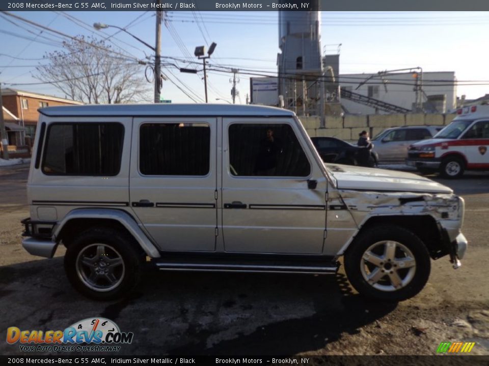 2008 Mercedes-Benz G 55 AMG Iridium Silver Metallic / Black Photo #14