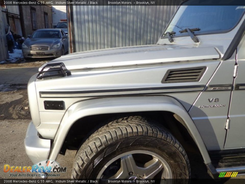 2008 Mercedes-Benz G 55 AMG Iridium Silver Metallic / Black Photo #15
