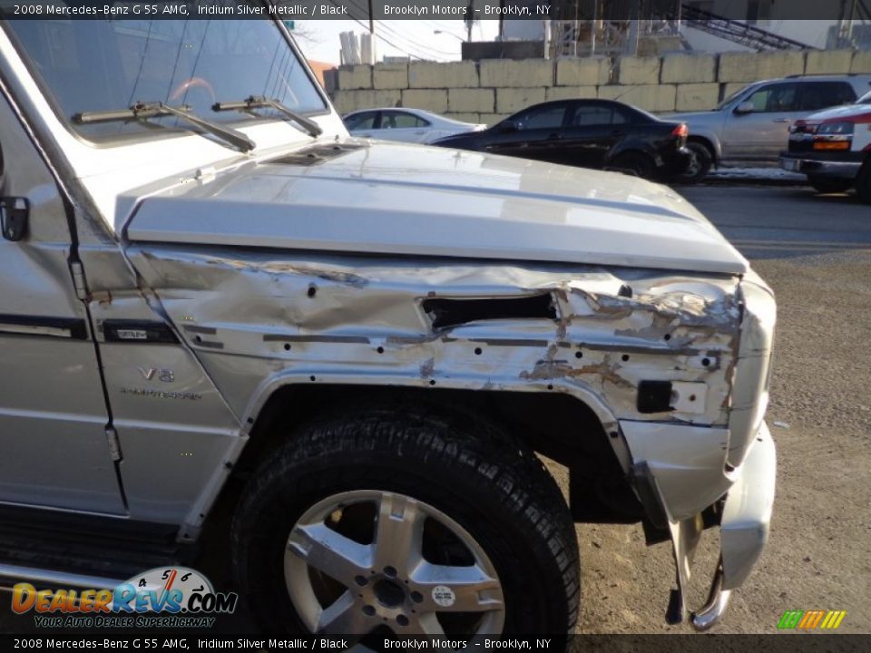 2008 Mercedes-Benz G 55 AMG Iridium Silver Metallic / Black Photo #16