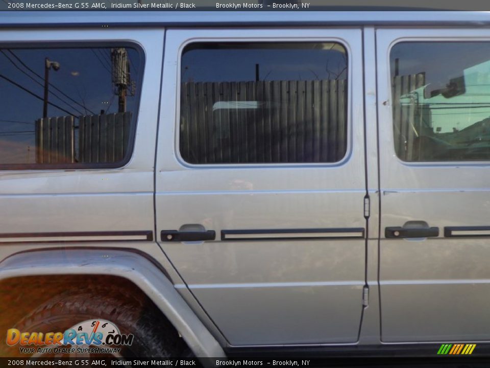 2008 Mercedes-Benz G 55 AMG Iridium Silver Metallic / Black Photo #19