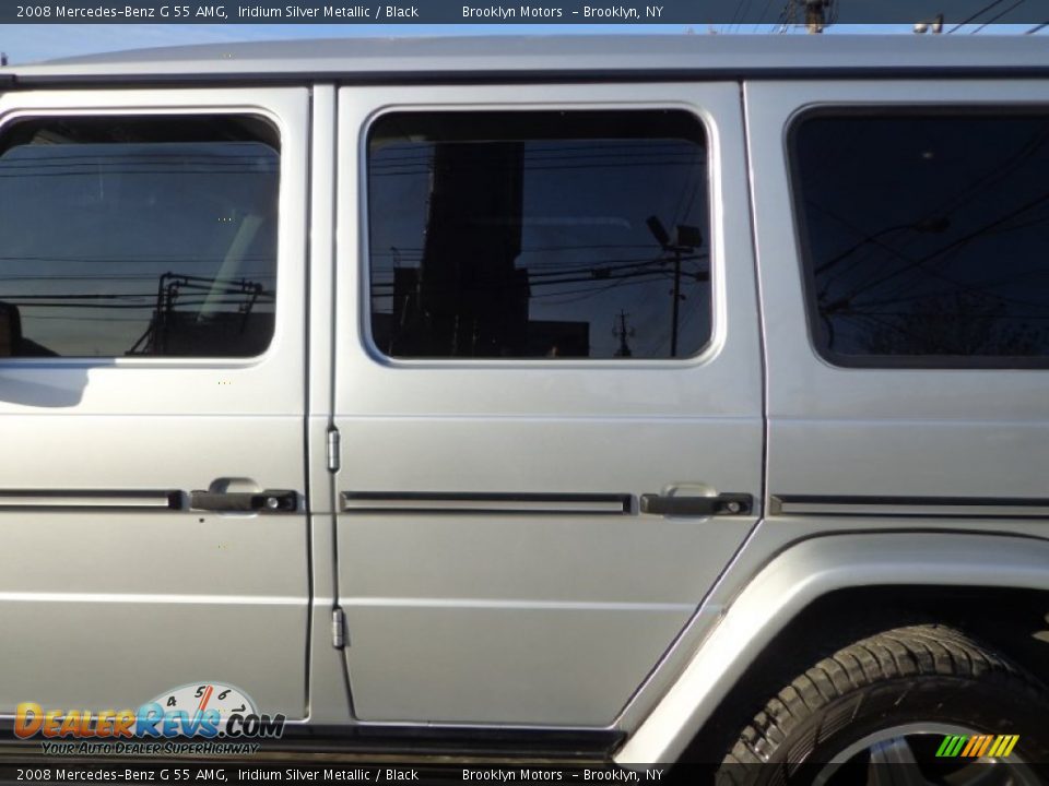2008 Mercedes-Benz G 55 AMG Iridium Silver Metallic / Black Photo #20