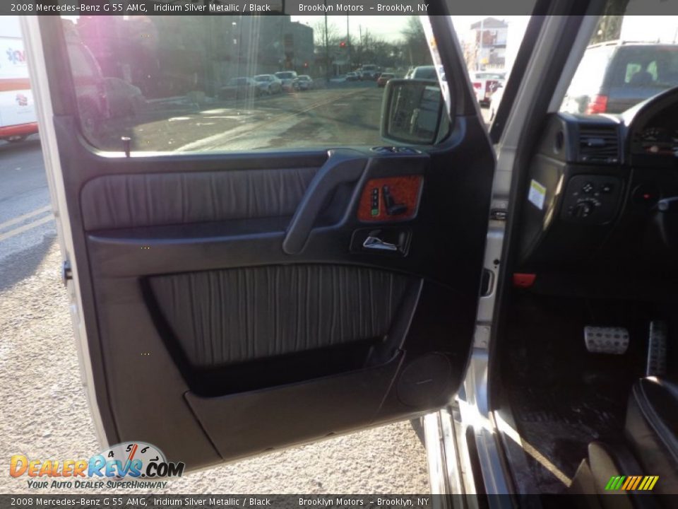 2008 Mercedes-Benz G 55 AMG Iridium Silver Metallic / Black Photo #25