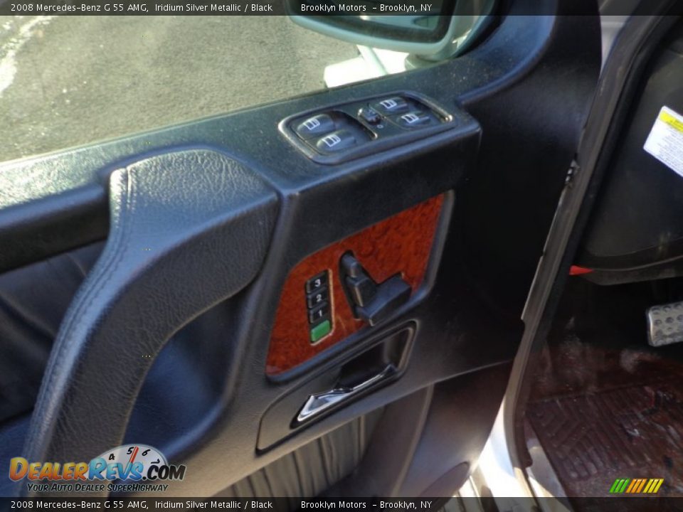 2008 Mercedes-Benz G 55 AMG Iridium Silver Metallic / Black Photo #26