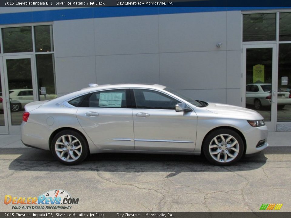 2015 Chevrolet Impala LTZ Silver Ice Metallic / Jet Black Photo #2
