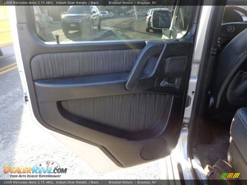 2008 Mercedes-Benz G 55 AMG Iridium Silver Metallic / Black Photo #27