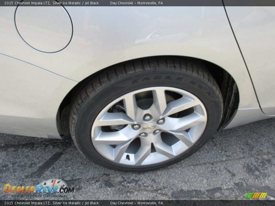 2015 Chevrolet Impala LTZ Silver Ice Metallic / Jet Black Photo #3