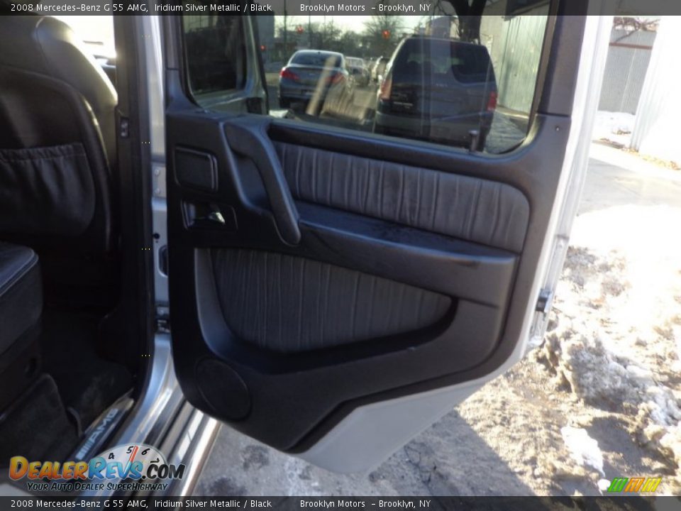 2008 Mercedes-Benz G 55 AMG Iridium Silver Metallic / Black Photo #28