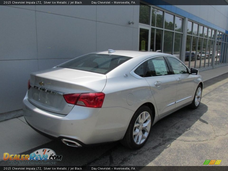 2015 Chevrolet Impala LTZ Silver Ice Metallic / Jet Black Photo #4