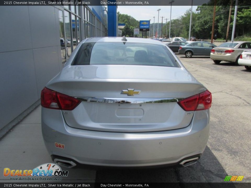 2015 Chevrolet Impala LTZ Silver Ice Metallic / Jet Black Photo #5