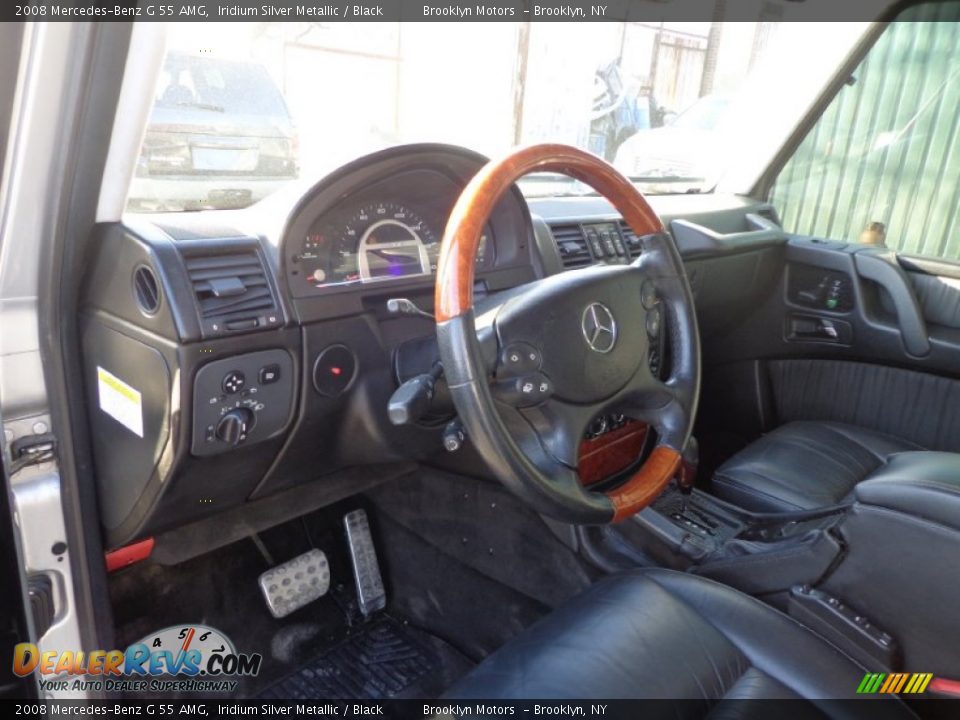2008 Mercedes-Benz G 55 AMG Iridium Silver Metallic / Black Photo #30
