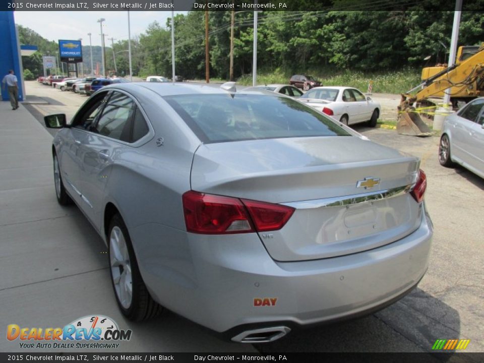 2015 Chevrolet Impala LTZ Silver Ice Metallic / Jet Black Photo #6