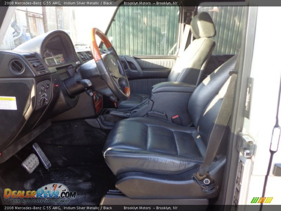 2008 Mercedes-Benz G 55 AMG Iridium Silver Metallic / Black Photo #31