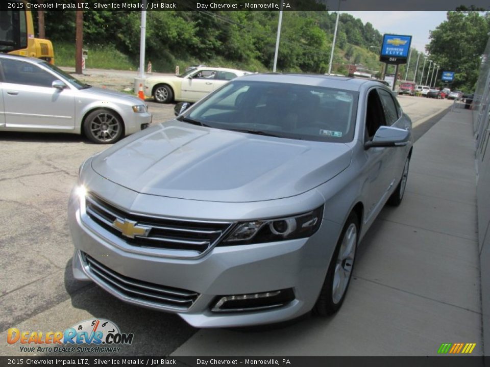 2015 Chevrolet Impala LTZ Silver Ice Metallic / Jet Black Photo #7