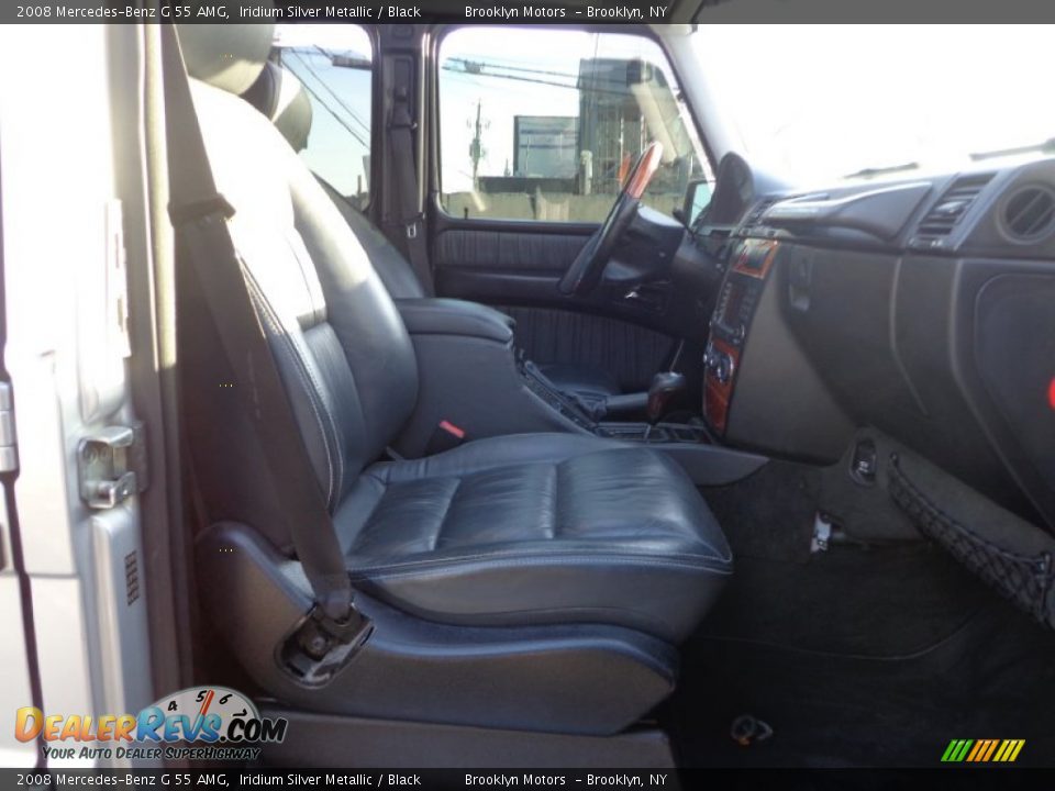 2008 Mercedes-Benz G 55 AMG Iridium Silver Metallic / Black Photo #32