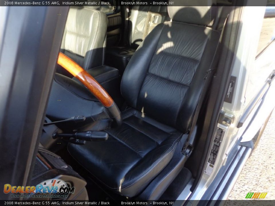 2008 Mercedes-Benz G 55 AMG Iridium Silver Metallic / Black Photo #33