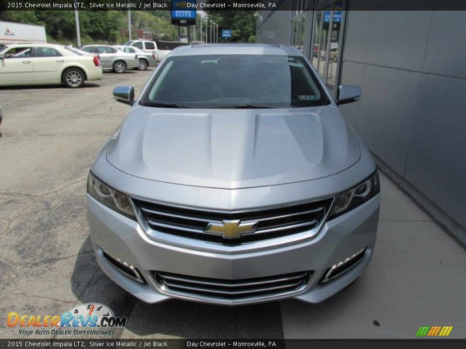 2015 Chevrolet Impala LTZ Silver Ice Metallic / Jet Black Photo #8