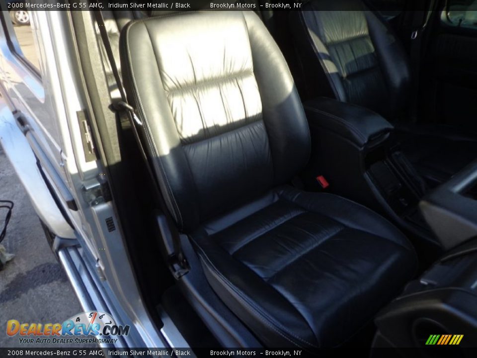 2008 Mercedes-Benz G 55 AMG Iridium Silver Metallic / Black Photo #34