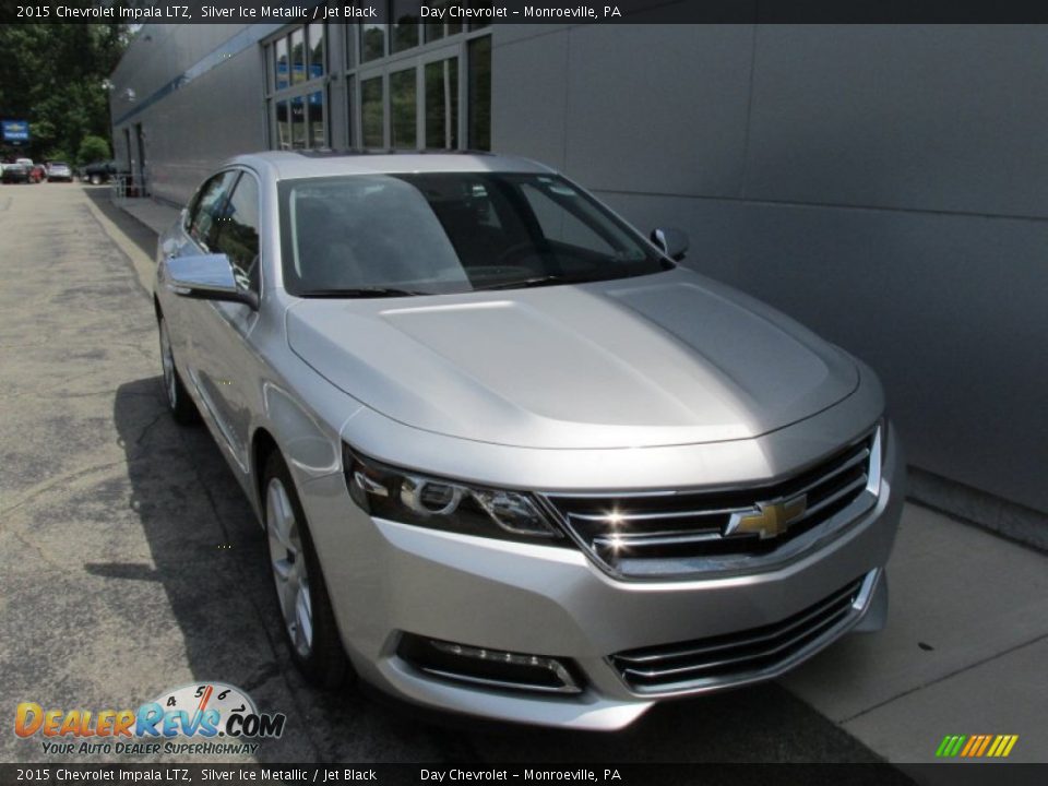 2015 Chevrolet Impala LTZ Silver Ice Metallic / Jet Black Photo #9