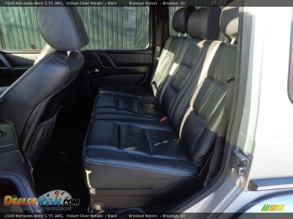 2008 Mercedes-Benz G 55 AMG Iridium Silver Metallic / Black Photo #35