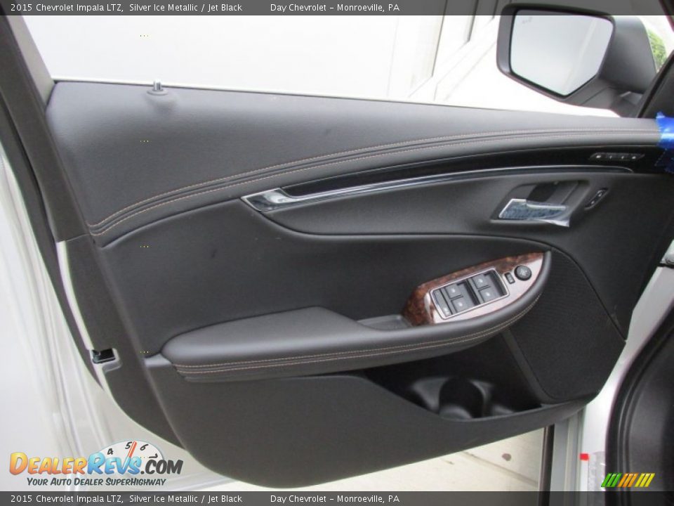 2015 Chevrolet Impala LTZ Silver Ice Metallic / Jet Black Photo #10