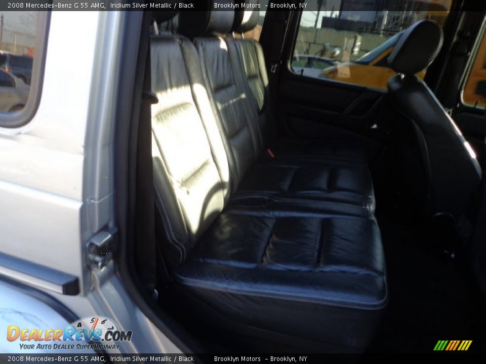 2008 Mercedes-Benz G 55 AMG Iridium Silver Metallic / Black Photo #36