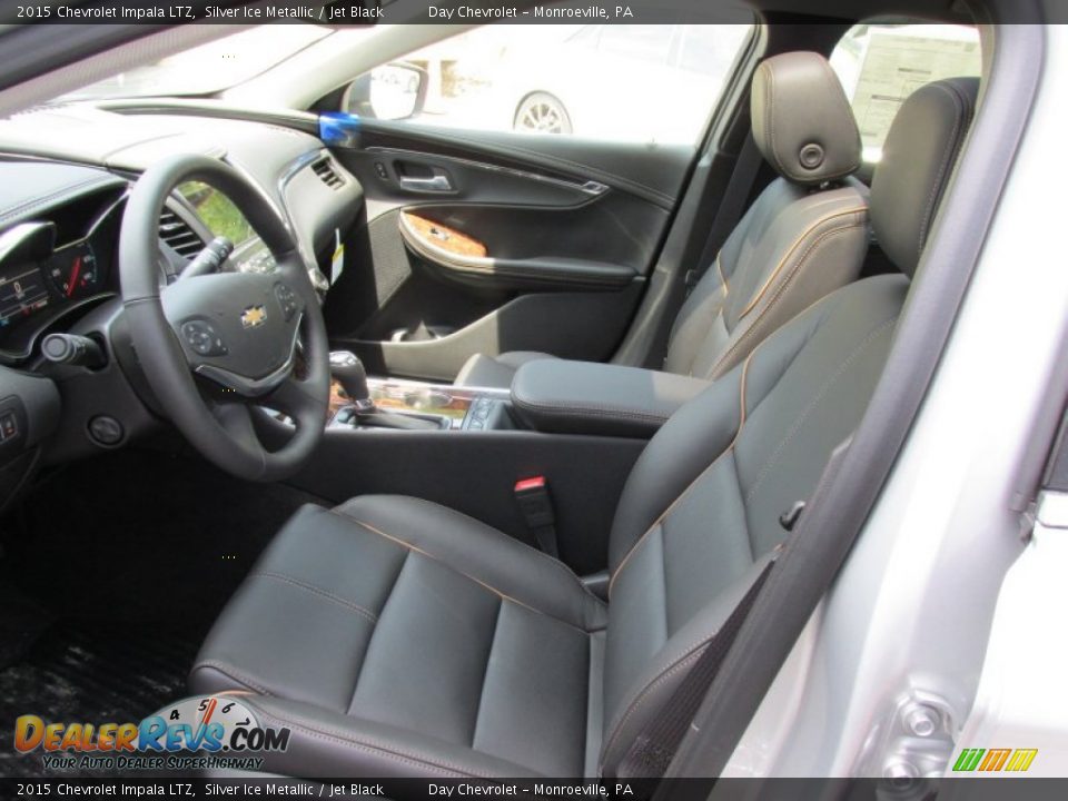 2015 Chevrolet Impala LTZ Silver Ice Metallic / Jet Black Photo #11