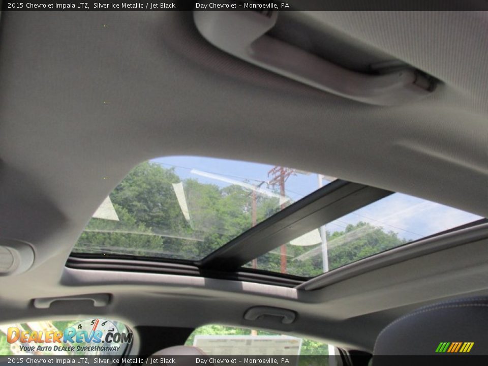 2015 Chevrolet Impala LTZ Silver Ice Metallic / Jet Black Photo #12