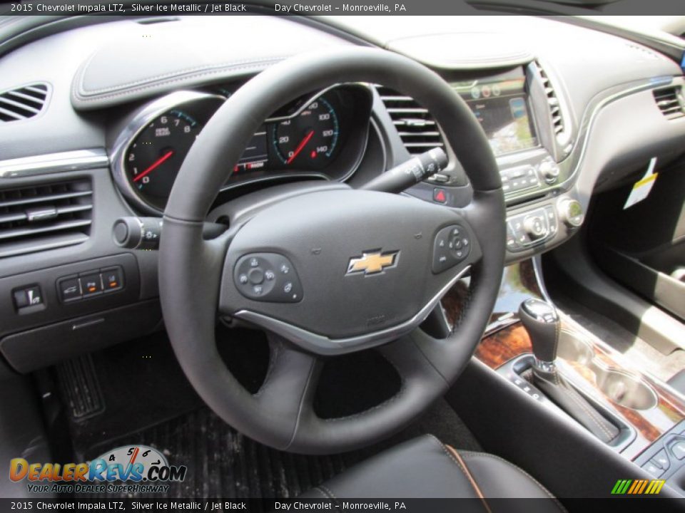2015 Chevrolet Impala LTZ Silver Ice Metallic / Jet Black Photo #14
