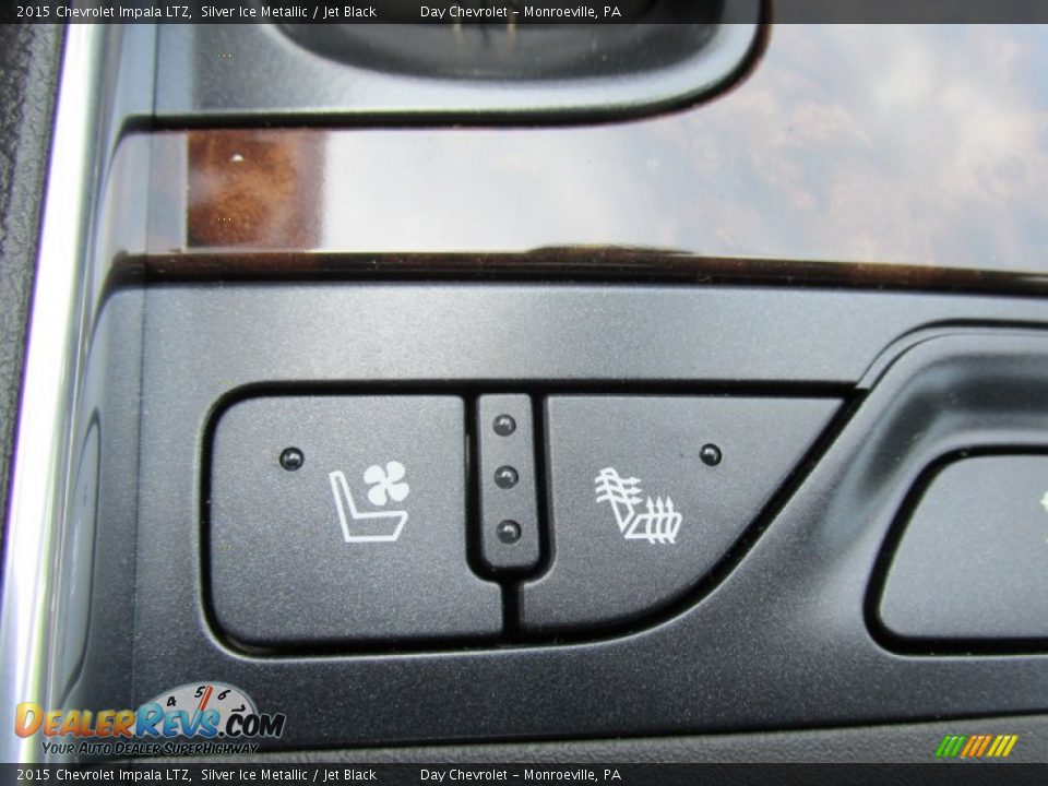 2015 Chevrolet Impala LTZ Silver Ice Metallic / Jet Black Photo #16