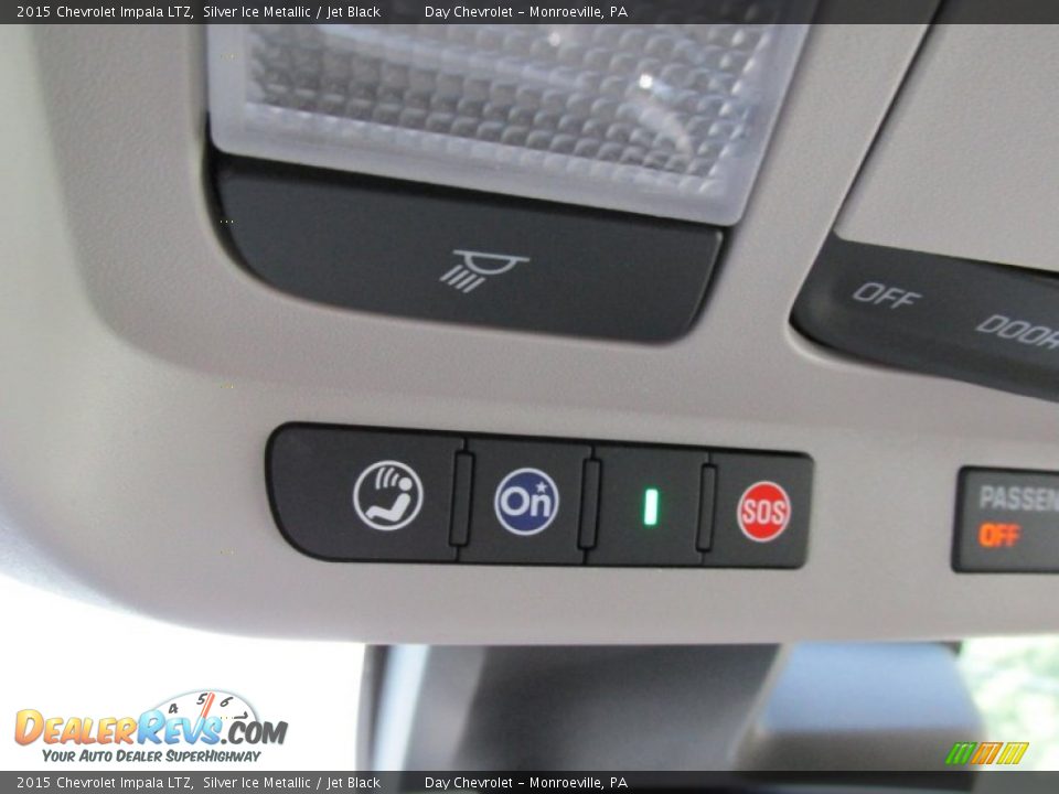 2015 Chevrolet Impala LTZ Silver Ice Metallic / Jet Black Photo #18