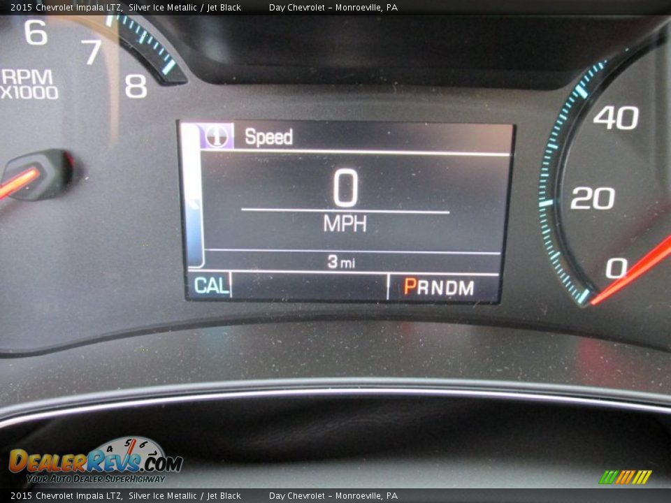 2015 Chevrolet Impala LTZ Silver Ice Metallic / Jet Black Photo #20