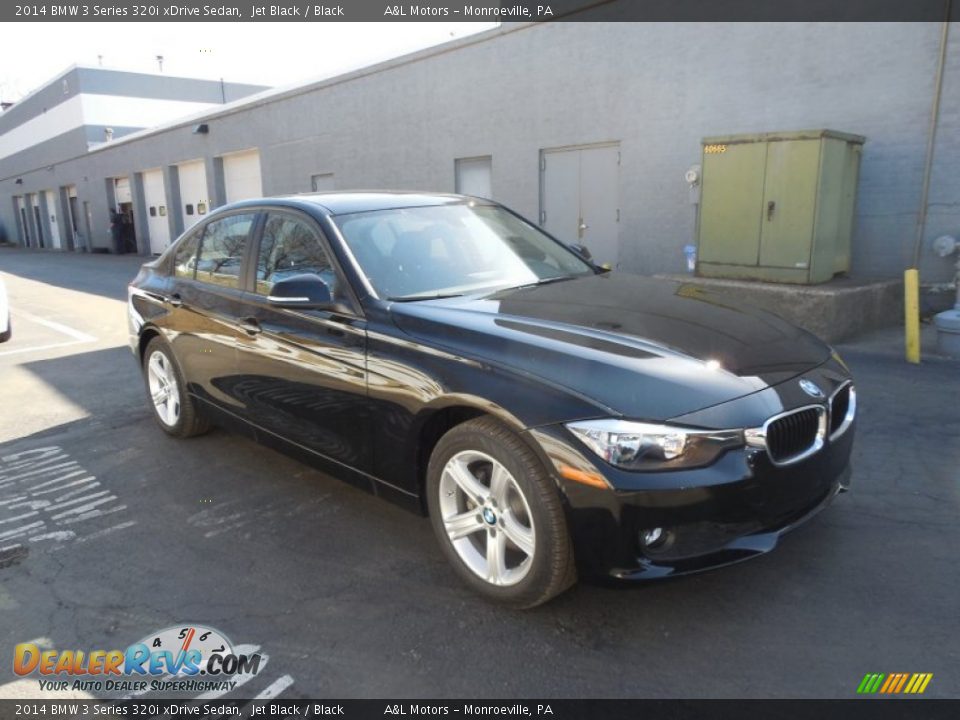 2014 BMW 3 Series 320i xDrive Sedan Jet Black / Black Photo #7