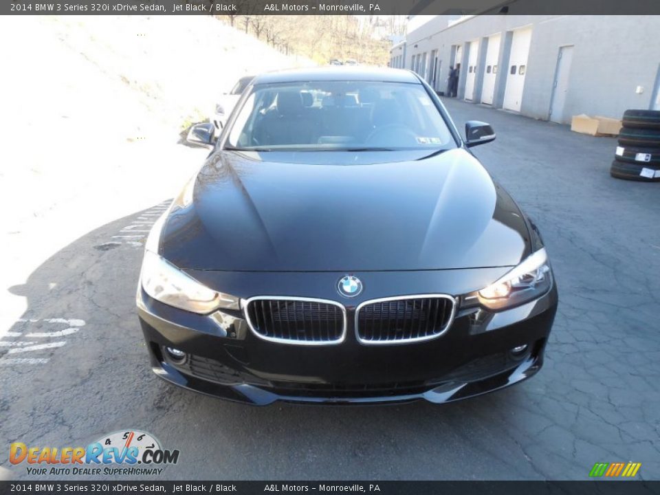 2014 BMW 3 Series 320i xDrive Sedan Jet Black / Black Photo #8